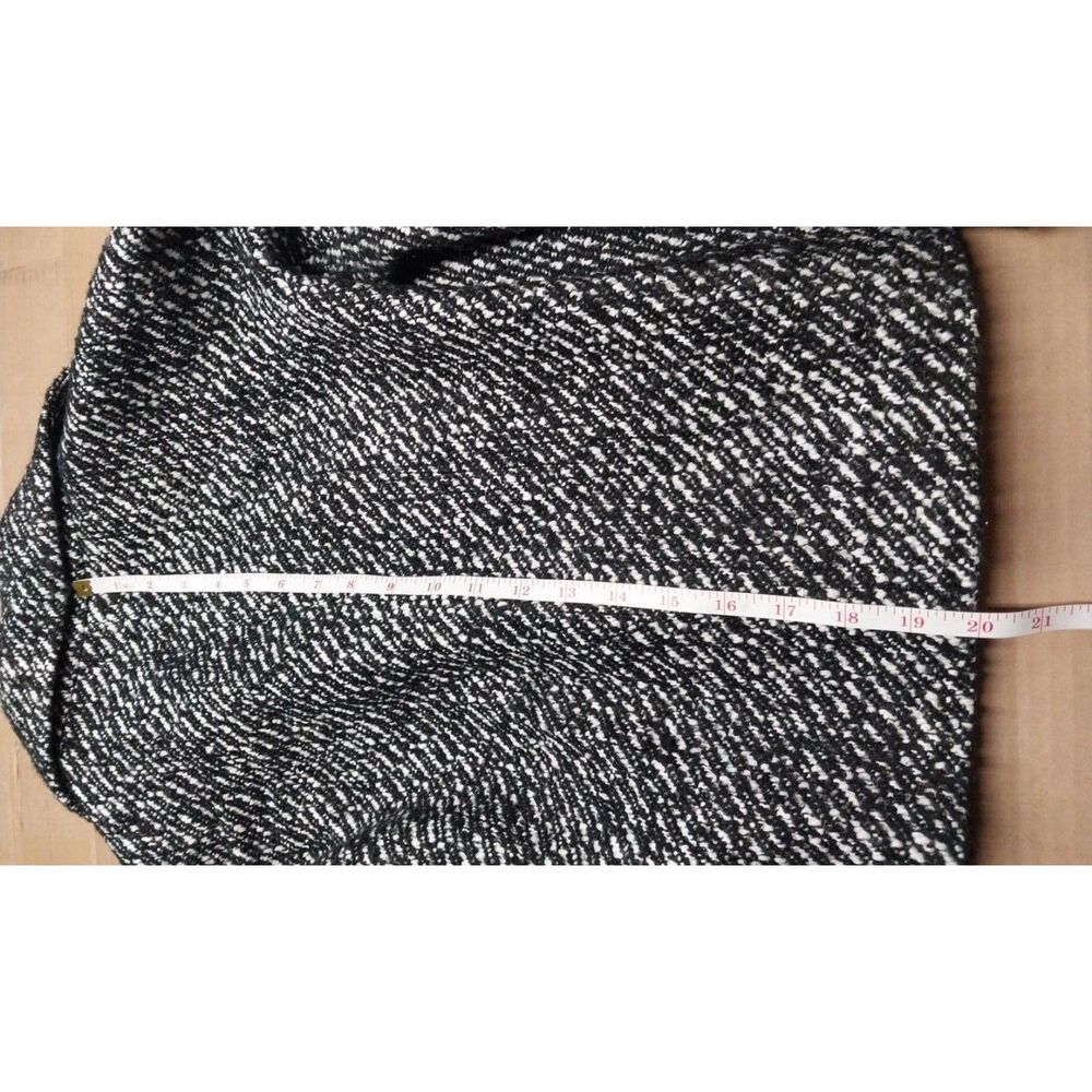 Talbots Blazer Women 6P Petite Wool Alpaca Blend Marled Short Peacoat Style Corp - Picture 11 of 12